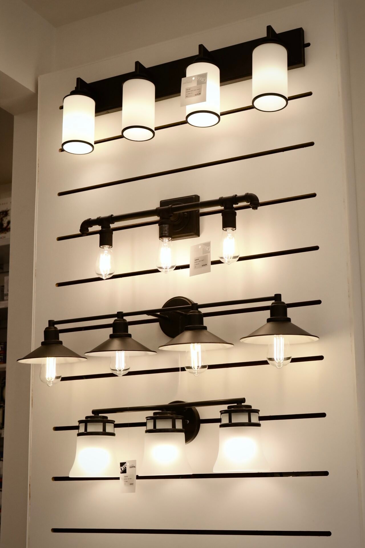 Lighting banner image - Rave Showroom